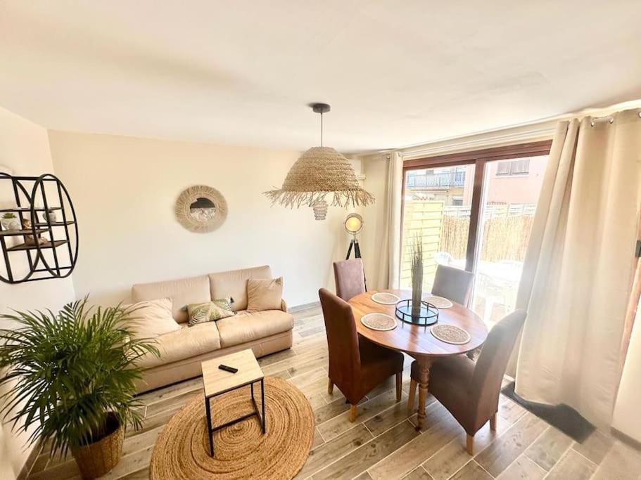 L'Evasion - Climatise - Jardin - Plage - Jacuzzi Perpignan Eksteriør bilde