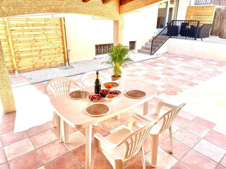 L'Evasion - Climatise - Jardin - Plage - Jacuzzi Perpignan Eksteriør bilde